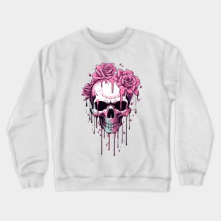 Skull and roses Crewneck Sweatshirt